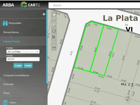 Terrenos y Lotes en Venta en City Bell [Cod: ]