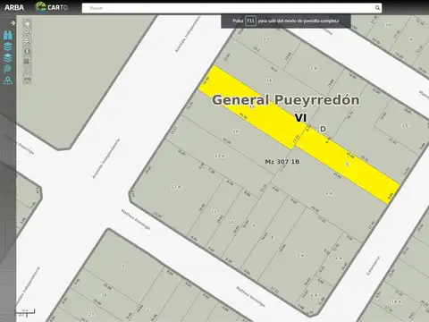 Terreno en Venta de 862,0 m2