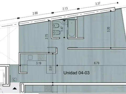 Departamento en Venta de 4 ambientes