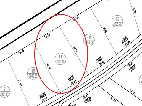 Terreno en Venta de 2000,0 m2