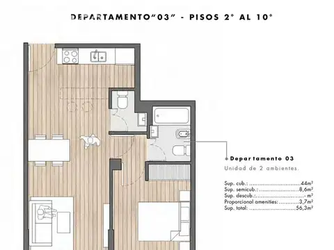 Departamento - Belgrano