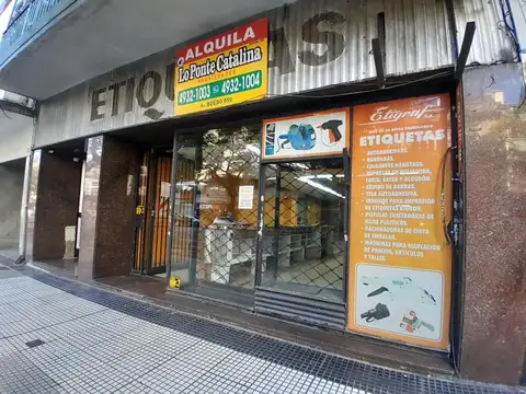 Local comercial en alquiler - Av. Corrientes -Villa Crespo