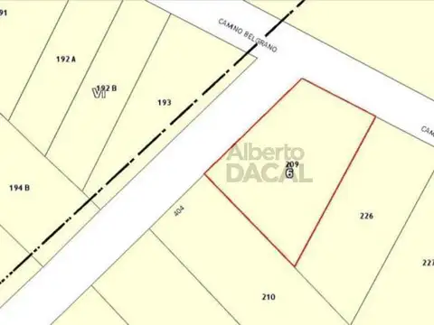 Terreno en Venta de 1457,0 m2