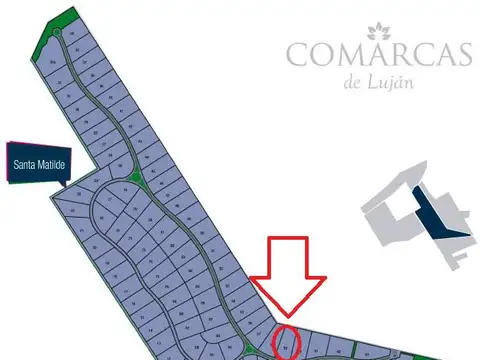 Terreno chacra 59 en venta. Santa Matilde, Comarcas Lujan. Zona oeste