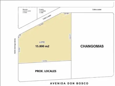 FRACCION DE 16.800 m² MORON