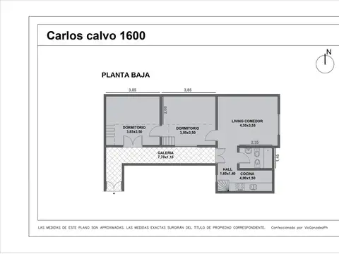 Carlos Calvo al 1600