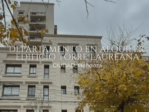 Departamento en alquiler c/ cochera en 1.ª Sección Parque Central