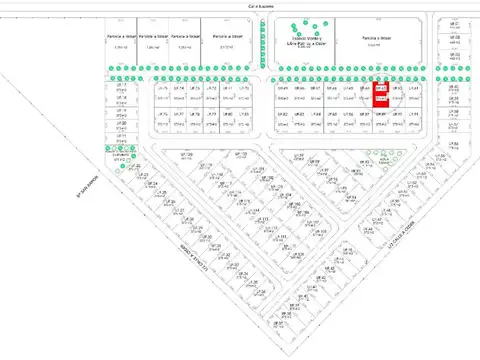 Terreno en Venta 24  mts Fondo