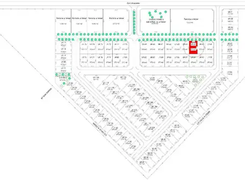 Terreno en Venta 24  mts Fondo