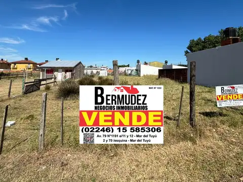 Venta Lote Calle 6 Entre 61 Y 62 Mar Del Tuyu