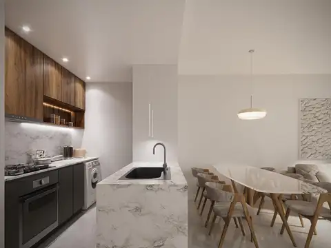 Departamento 3 ambientes con 1 baño