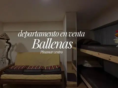 MONOAMBIENTE EN PLENO CENTRO DE PINAMAR
