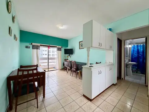Departamento 2 ambientes con 1 baño