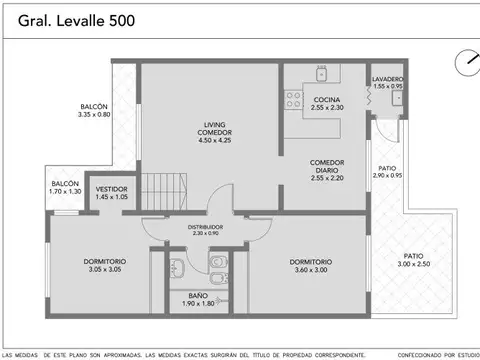 Depto Tipo Casa en Venta de 3 ambientes