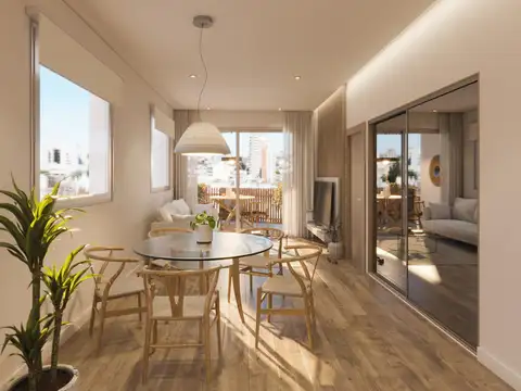 Duplex de 1 dormitorio premium en zona Rio