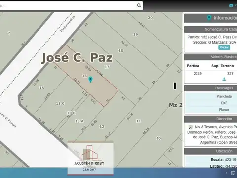 Avenida Presidente Perón al 4400