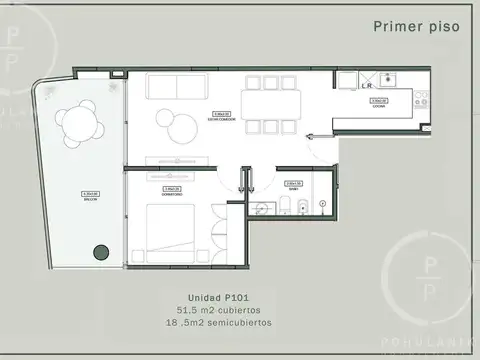 Departamento en Venta en Colegiales, USD 196.000