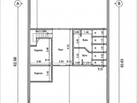 Terreno en Venta 11  mts Frente