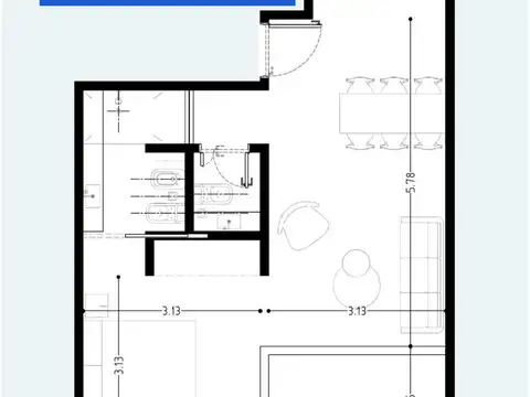 Reventa departamento 2 ambientes de pozo en Puertos, Escobar