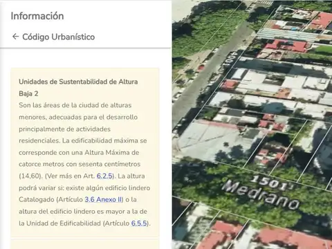 Terreno en Venta en Palermo, USD 1.300.000