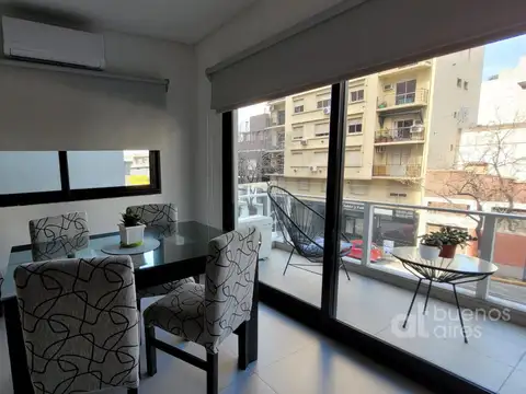 Monoambiente amoblado con balcón en San Telmo en Alquiler Temporario