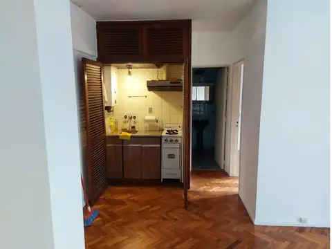 Departamento 2 ambientes con 1 baño