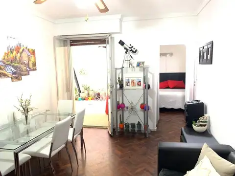 2 AMB RECICLADO CON PATIO APTO PROF