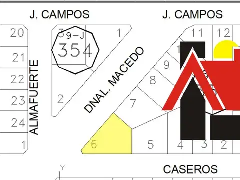 Excelente esquina a una cuadra de Av. Roldán