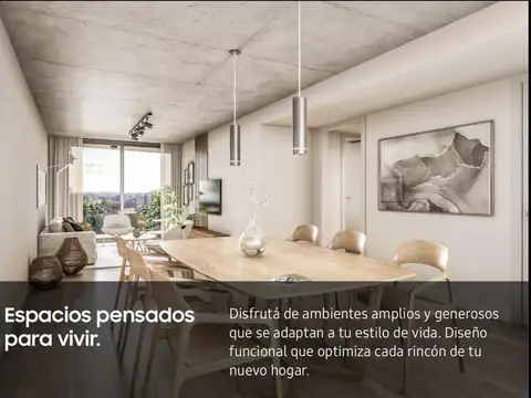Departamento Monoambiente con 1 baño