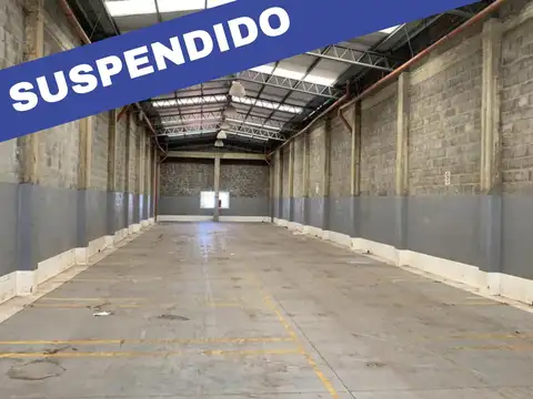 Depósito de 1140 m2 cub. c/ renta calzada, Villa Ballester
