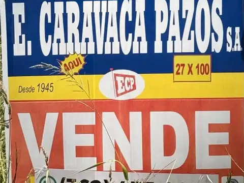 Terreno en Venta 100  mts Fondo