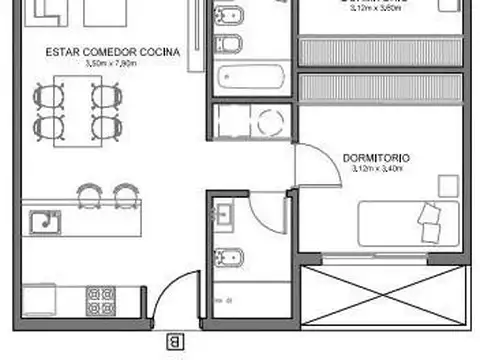 VENTA EN POZO DE 3 AMBIENTES c/COCHERA / EXCELENTE FINANCIAMIENTO PRIVADO / FLORIDA, Bo.PLATENSE