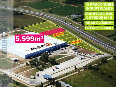 5.594M S/PANAM R PILAR KM 63 - FRACCIONES INDUSTRIALES DE 