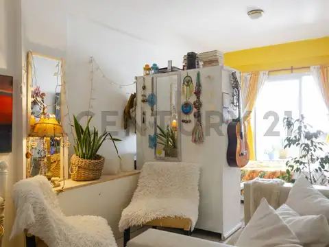 Departamento Monoambiente con 1 baño