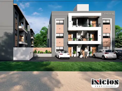 Departamento 3 ambientes con 1 baño