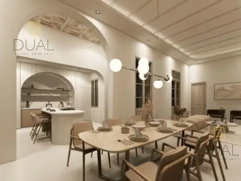 VENTA CASA TRES DORMITORIOS CON TERRAZA EXCLUSIVA Y COCHERA EN BARRIO ABASTO