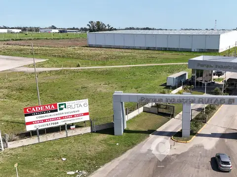 Lote Industrial en Parque Industrial Ruta 6 de 3200 m2