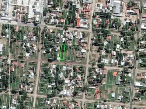 Terreno en Venta 45  mts Fondo