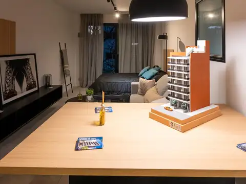 Departamento Monoambiente con 1 baño