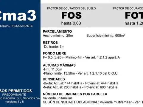 Casa 4 ambientes con 2 baños