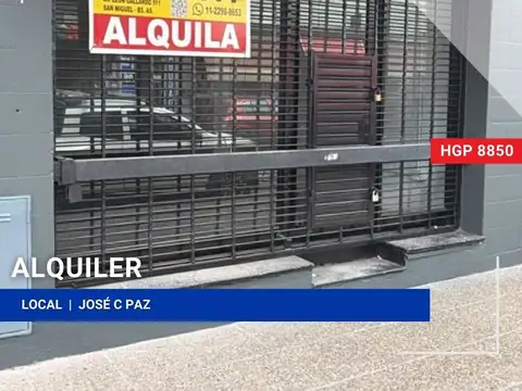 Local - Alquiler - Argentina, José C Paz - Granaderos a Caballo 4929
