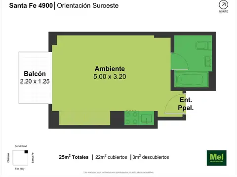 Av. Santa Fe 4900, Piso 2