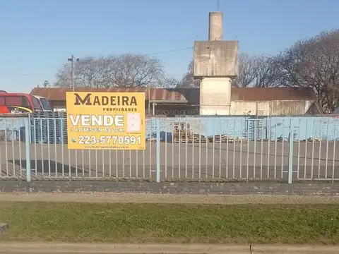 VENTA-TRES LOTES EN BLOCK SOBRE AVENIDA CHAMPAGNAT