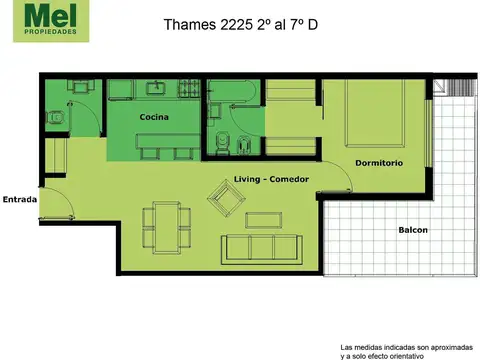 Thames 2200, Piso 2