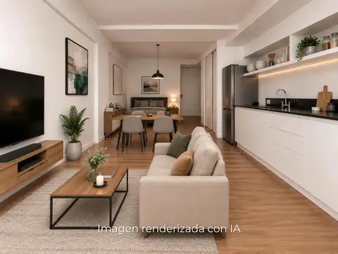 Venta Monoambiente a estrenar c/Balcón, Mansilla y Laprida, Recoleta.