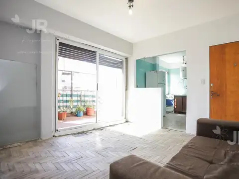 Departamento 2 ambientes con 1 baño