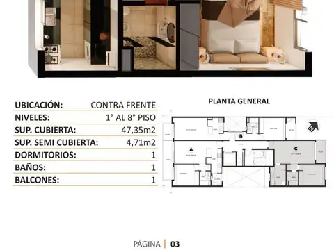 Departamento en  venta