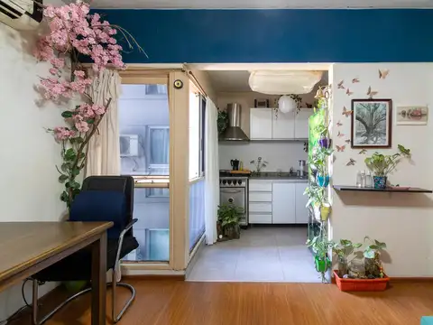 Departamento de dos Ambientes con baulera, cochera y amenities en Caballito