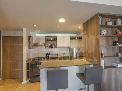 Departamento 2 ambientes con 2 baños