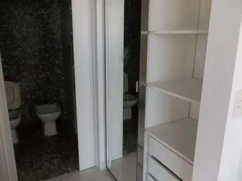 Departamento 2 ambientes con 2 baños